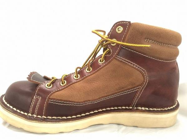 フラッドヘッド.コードバン×ディアスキンレザー ワークブーツ 2025年最新】THE FLAT HEAD メンズ ブーツ・革靴の人気アイテム - メルカリ