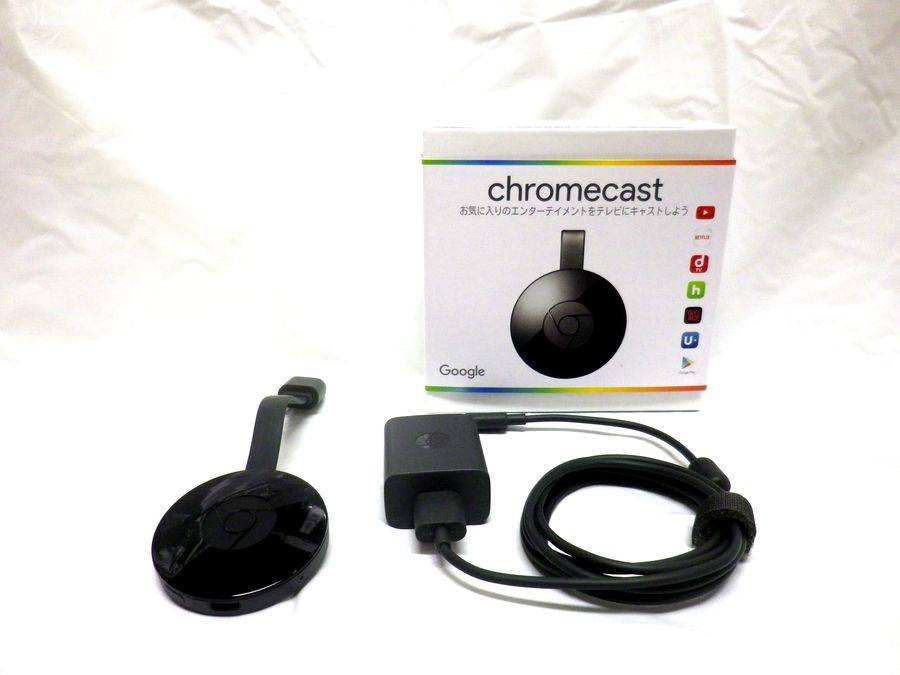Google Chromecast GA3A00133A16Z01 2時間ほど使用　グーグルクロームキャスト