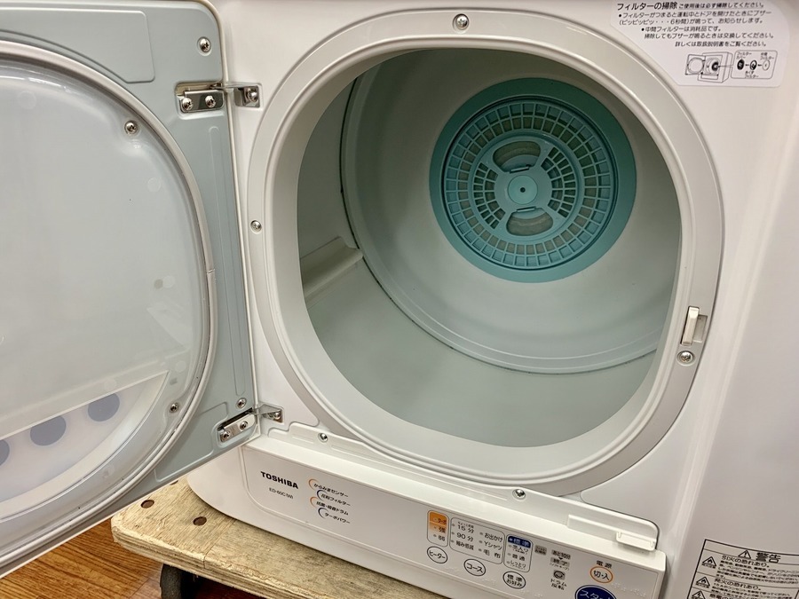TOSHIBAの衣類乾燥機「ED-60C」が入荷いたしました！【千葉みつわ台店】 [2019.05.08発行]｜リサイクルショップ トレジャー