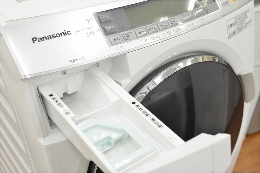 Panasonicのドラム式洗濯乾燥機「NA-VX7000L」が入荷いたしまし