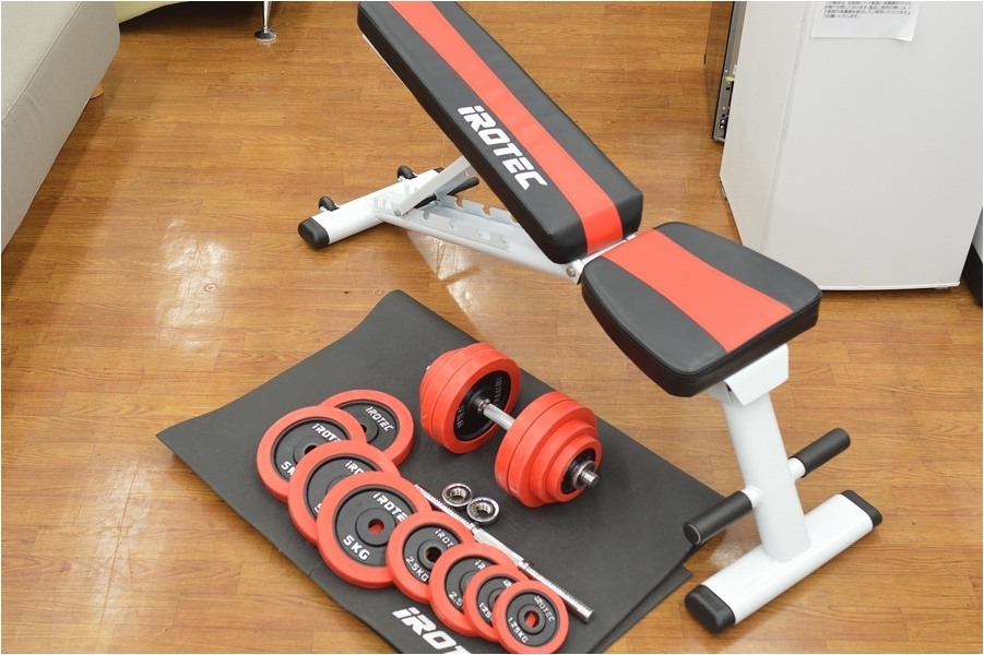 ダンベル50kgセット(アイアン) 片手25kg×2個セット IROTEC