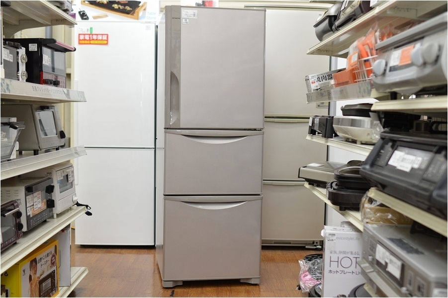 HITACHI（日立）の3ドア冷蔵庫「R-27FV」が買取入荷しました