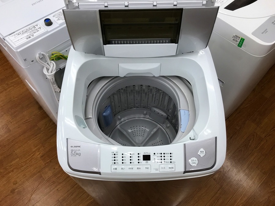 1年保証付!全自動洗濯機 ELSONIC(エルソニック) 5.5kg EH 1年保証付!全自動洗濯機 ELSONIC(エルソニック) 5.5kg EH