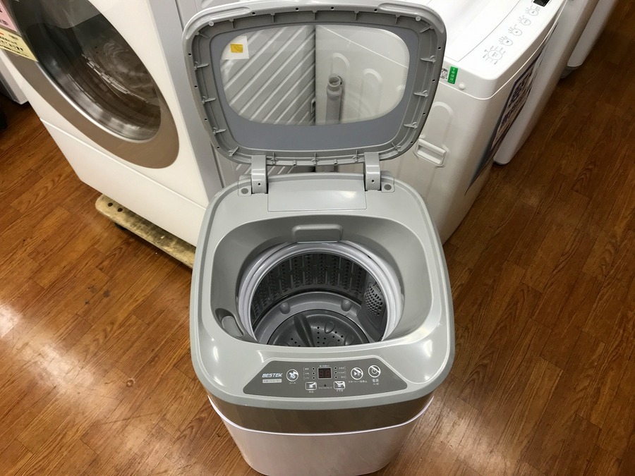 全自動洗濯機 BESTEK(ベステック) 3.8kg BTWA01 2017年製入荷致しました！【千葉みつわ台店】 [2019.11.01発行