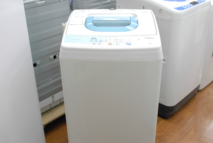 全自動洗濯機 HITACHI(ヒタチ) 5.0kg NW-5KR 2011年製入荷致し