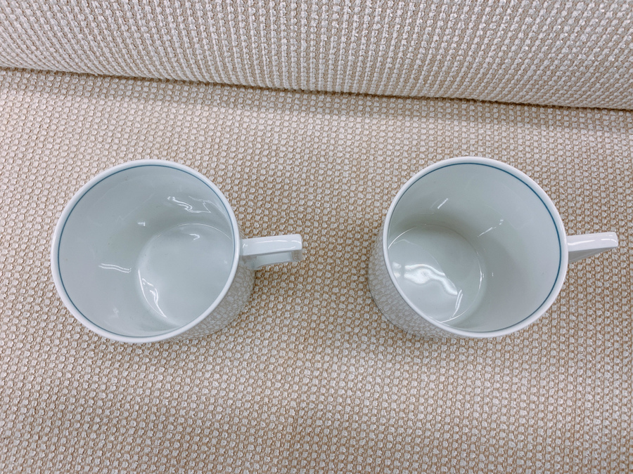 洋食器続々入荷♪】MEISSEN マイセン 剣マークマグカップ 2点