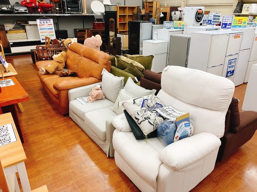 Franc franc 2人掛けコンパクトソファベッド【トレファク上福岡店】 Franc franc（フランフラン）】モダンでシンプルなデザインの2人掛け