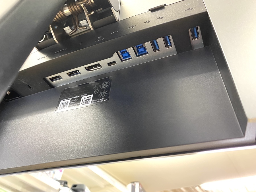 液晶モニター DELL(デル) U4919DW 49インチ 2020年製 電源