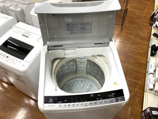 全自動洗濯機 HITACHI(日立) BW-9WV 9.0kg 2015年製入荷致しました