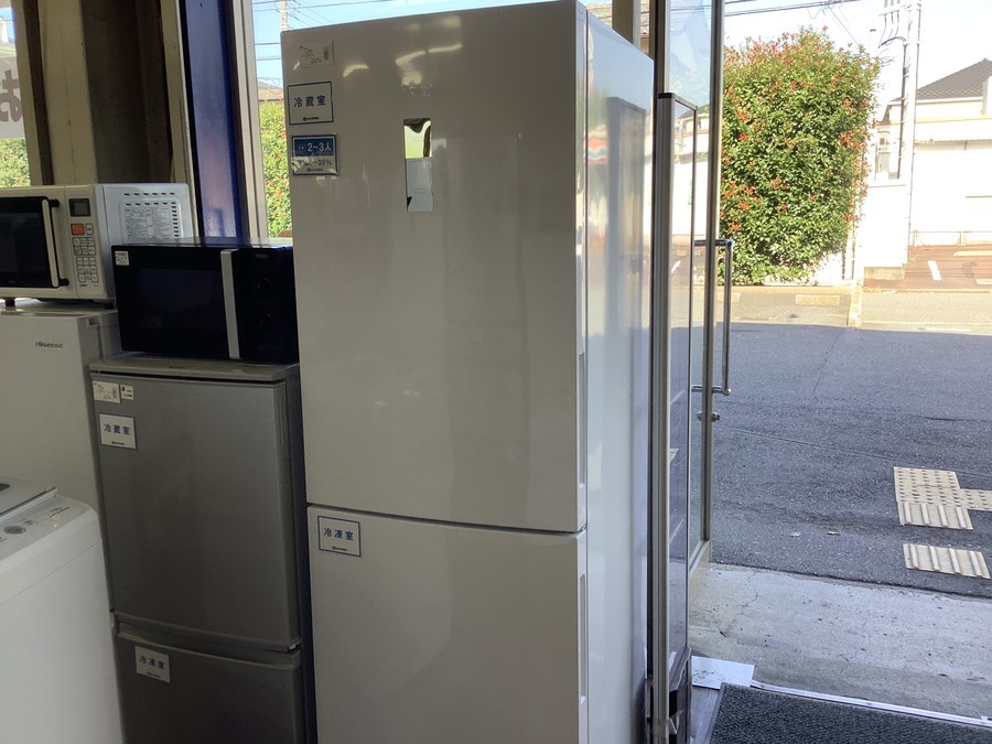 2019年式 340L Haier 冷蔵庫 JR-NF340A 8/22受渡済）JT9273【Haier/ハイアール 2ドア冷蔵庫】2019年製 JR