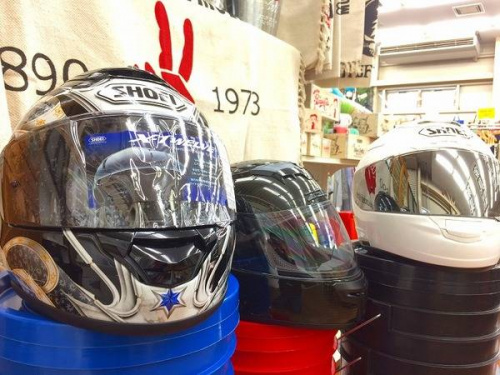 フルフェイスの大量入荷