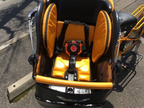 アサヒの子供乗せ自転車