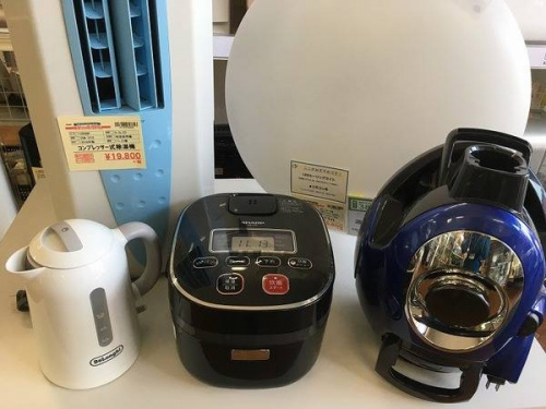 掃除機の炊飯器