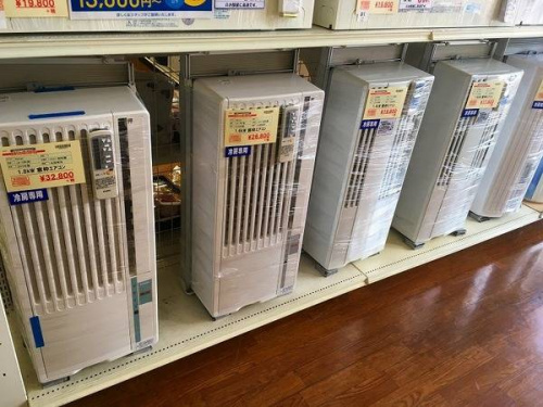 扇風機の除湿機