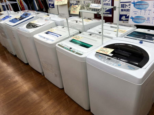 生活家電・家事家電の洗濯機