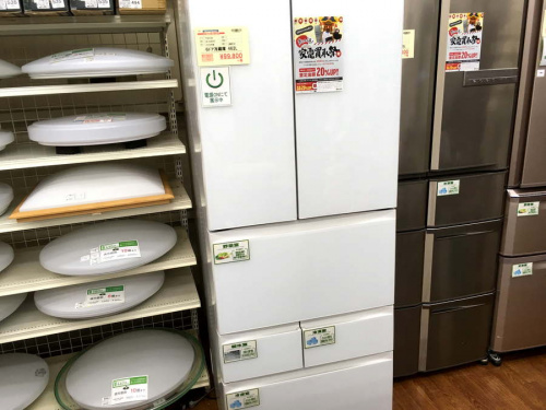 生活家電の冷蔵庫