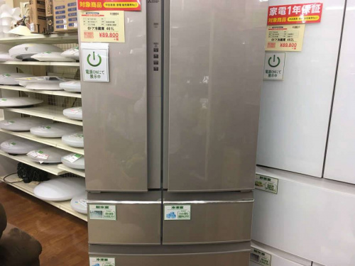 生活家電の冷蔵庫