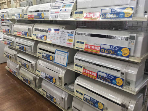 季節家電のエアコン
