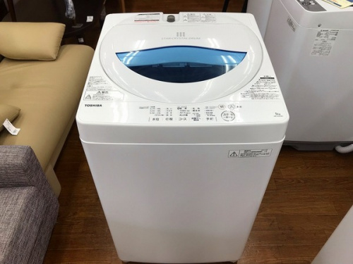 洗濯機の新生活