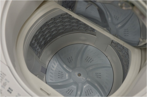 縦型洗濯乾燥機のTOSHIBA