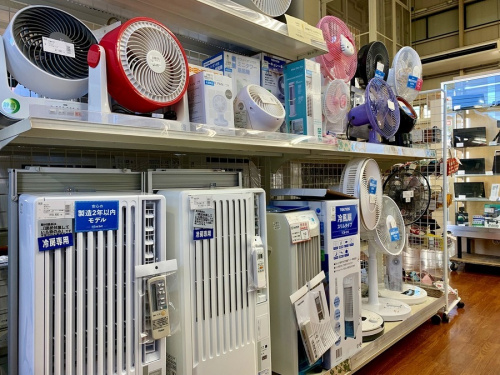 夏物家電のエアコン