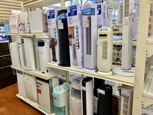 エアコンの扇風機