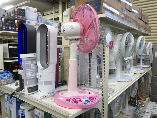 扇風機のキティ
