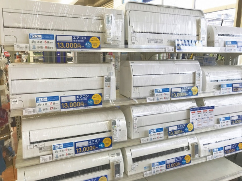季節家電のエアコン