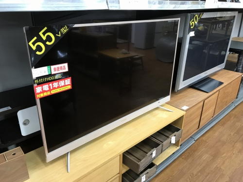 4K対応液晶テレビ AIWA(アイワ) 55インチ TV-55UF10 2018年製 未使用品 入荷致しました。【千葉みつわ台店】 [2019