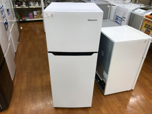 キッチン家電の2ドア冷蔵庫