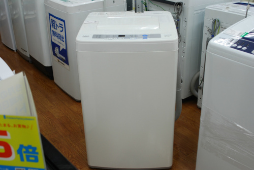 生活家電の洗濯機