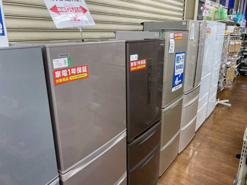 洗濯機の冷蔵庫
