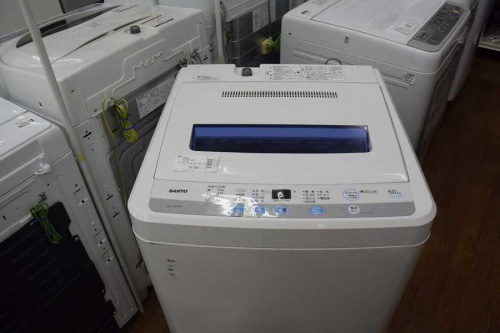 SANYO 縦型洗濯機 ASW-60D(WI) 6L 概要 全自動洗濯機 ASW-60D(W) | 洗濯機・衣類乾燥機（三洋