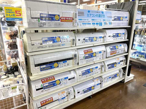 生活家電のエアコン