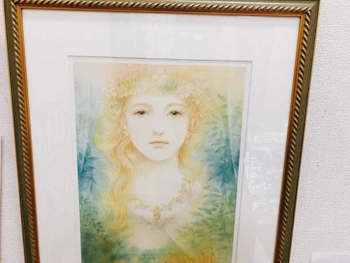 絵画　アイリスのきたのじゅんこ