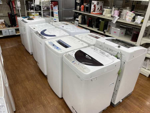 洗濯機の冷蔵庫