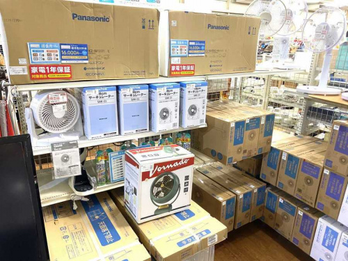 扇風機のエアコン