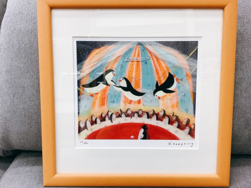 インテリアの絵画