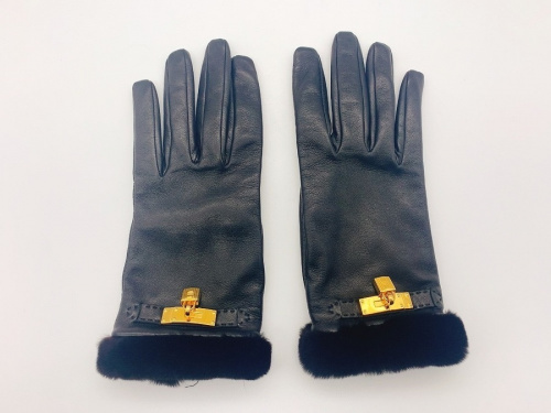 HERMES(エルメス)のレザーグローブ