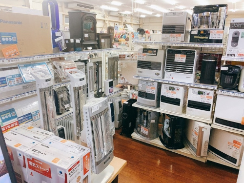 ガスストーブの千葉　中古　家電