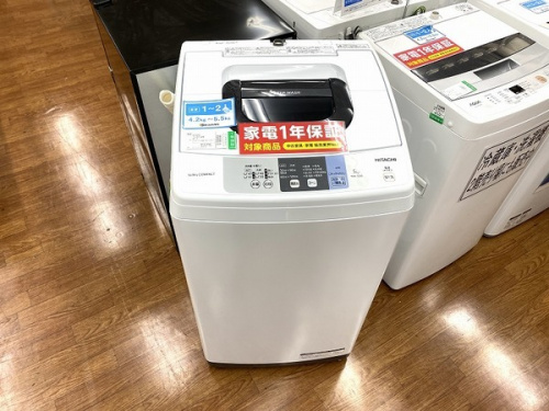 生活家電の洗濯機