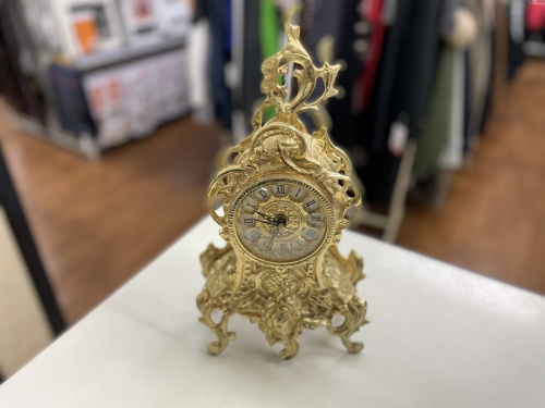 イタリア製の置時計　電話