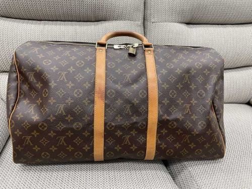 キーポル 買取 中古のモノグラム ボストンバッグ トラベルバック 買取