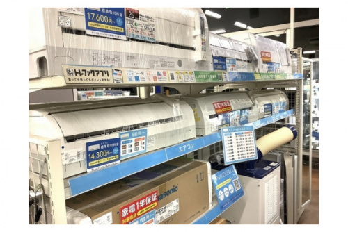 窓枠エアコンの千葉 中古 家電