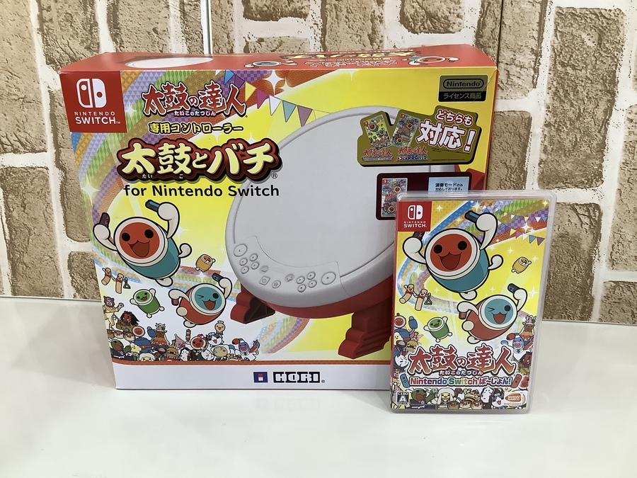Switchソフト３本まとめ売り（マリメ・ぷよテト・太鼓の達人） みんなで楽しもう！太鼓の達人switchバージョン入荷です！｜2022年06月