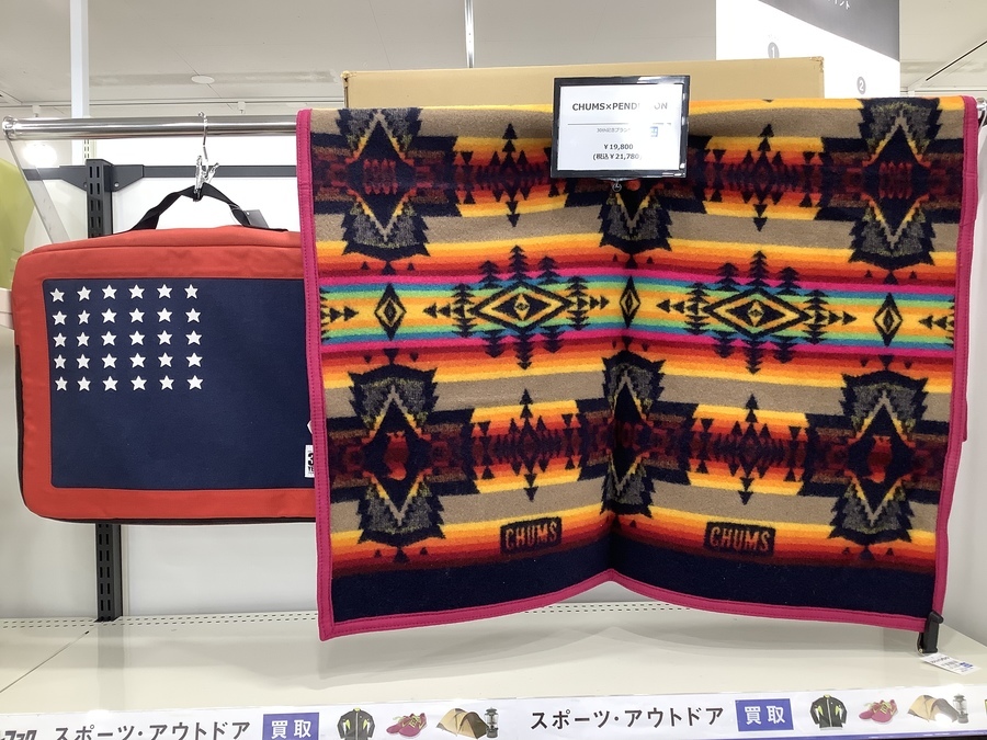希少！CHUMS×PENDLETON 30周年記念ブランケットが入荷！｜2022年07月28