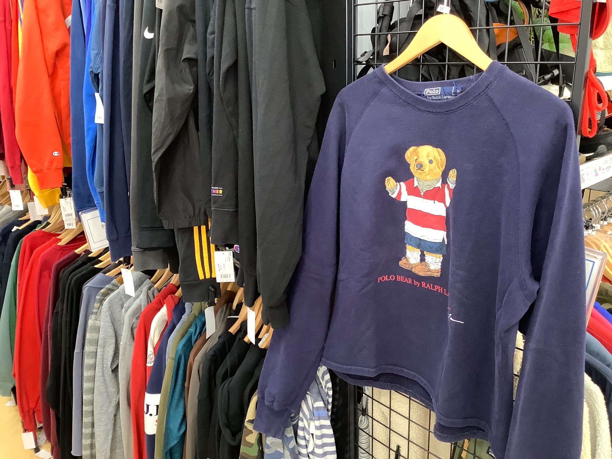 ラルフローレン、ポロベアスウェット買取入荷いたしました