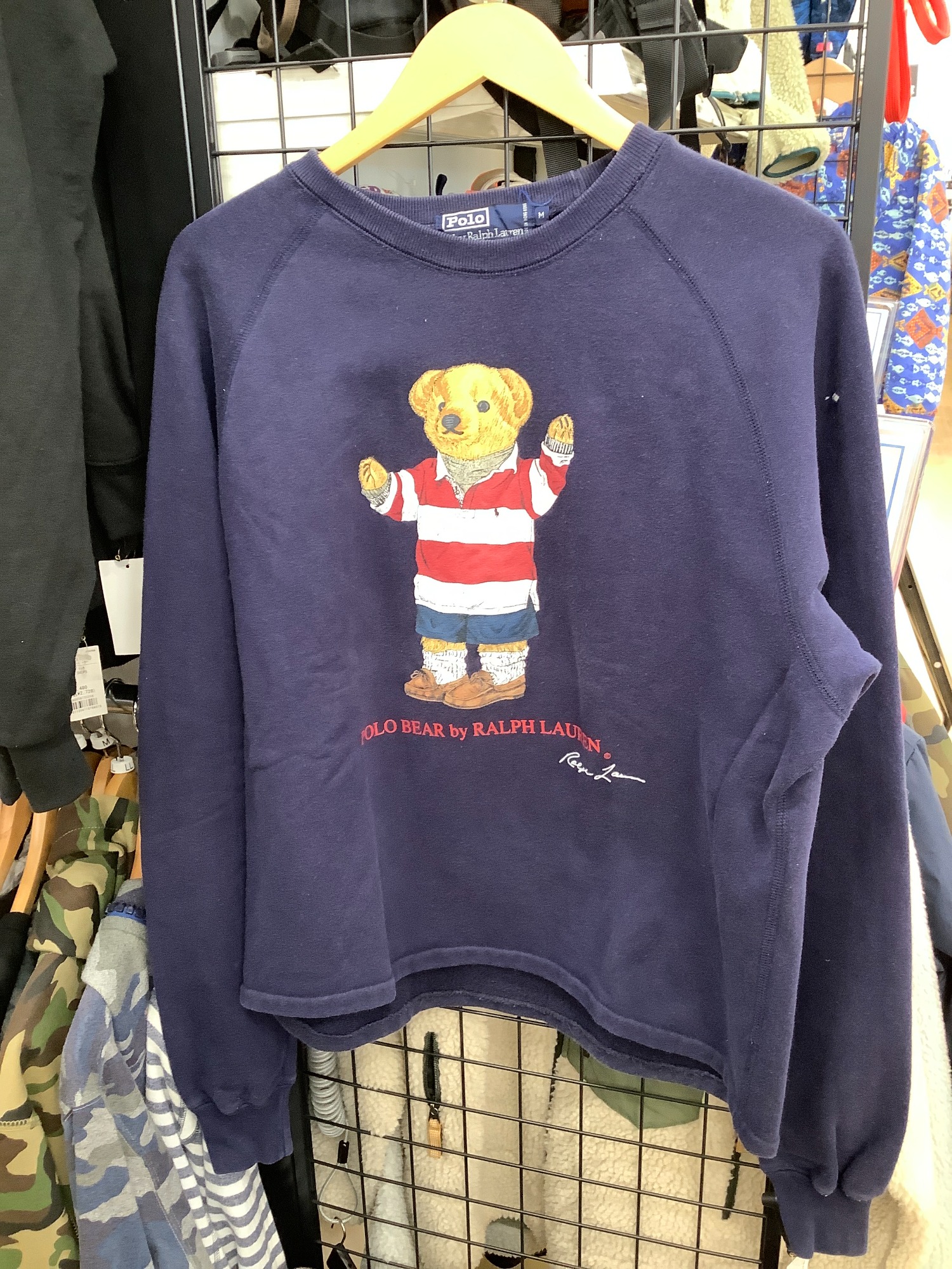 ラルフローレン、ポロベアスウェット買取入荷いたしました