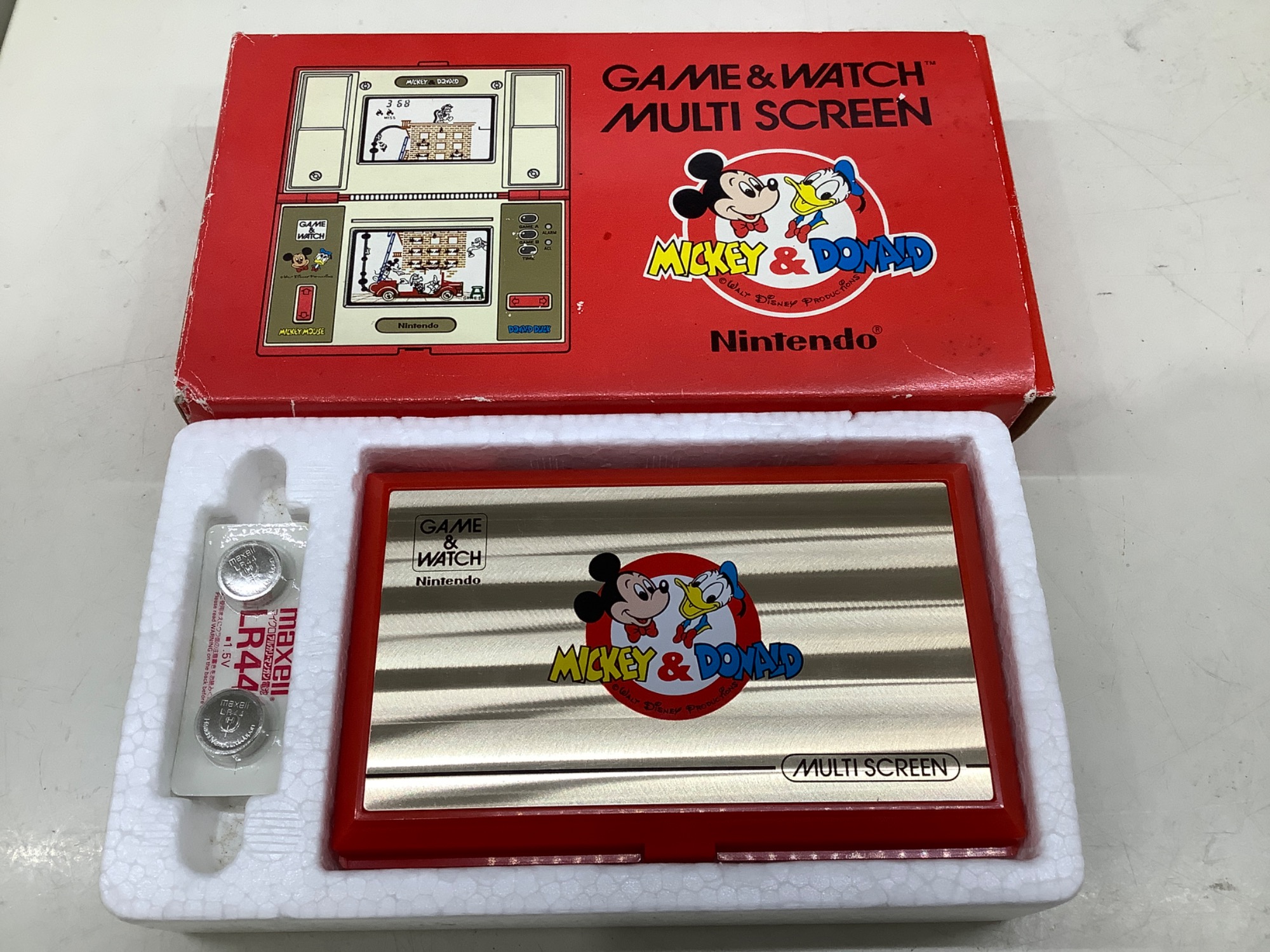 ミッキー&ドナルドゲームウォッチ買取入荷いたしました！｜2022