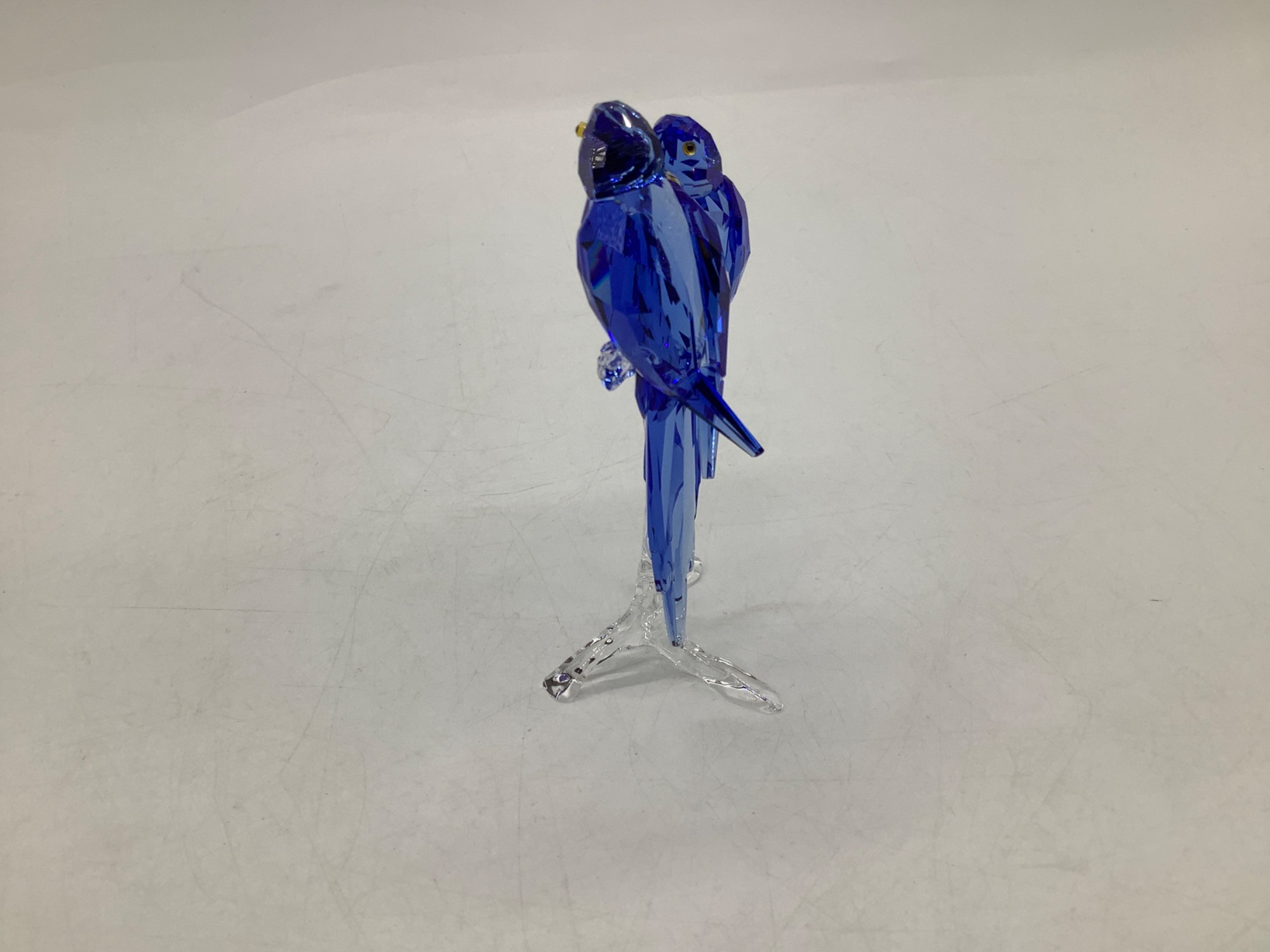 希少！Swarovski スワロフスキーのヒヤシンスコンゴウインコの